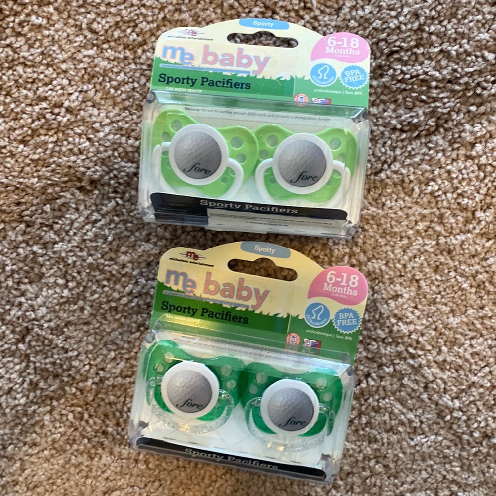 ⭐️5 for $25 - Two packs of Brand new golf theme Pacis